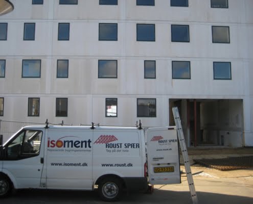 Facaderenovering i Varbergparken